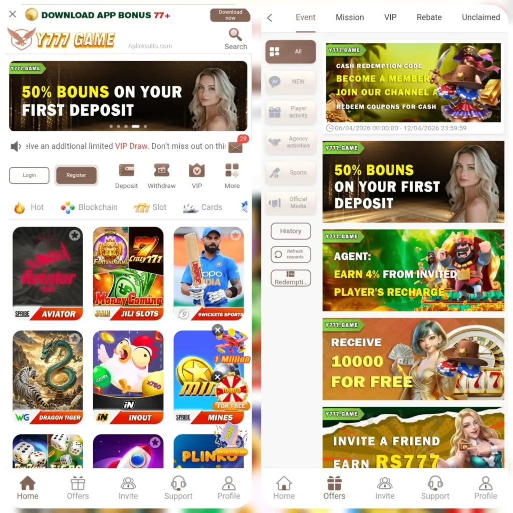 Y777 Game