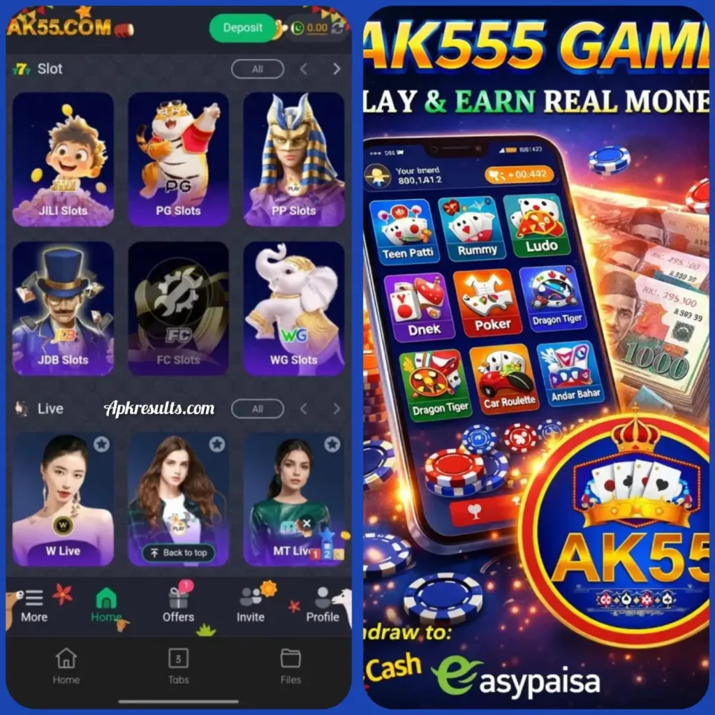 AK555 Game